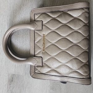 Vera Bradley Quilted Purse Gray